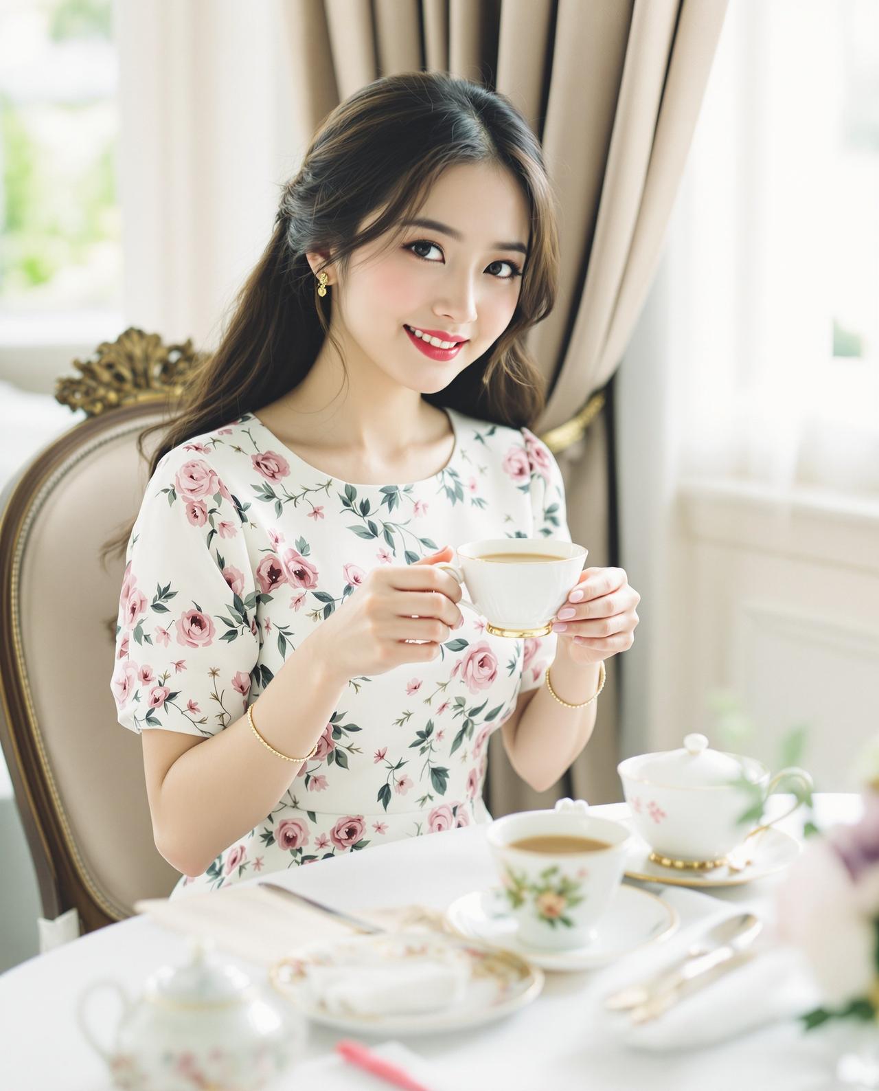 午后茶会 - cos美图 - 精选高清cosplay美图欣赏二次元动漫角色还原写真图集大全唯美写真 午后茶会 - 周雅琪 - 可爱系写真