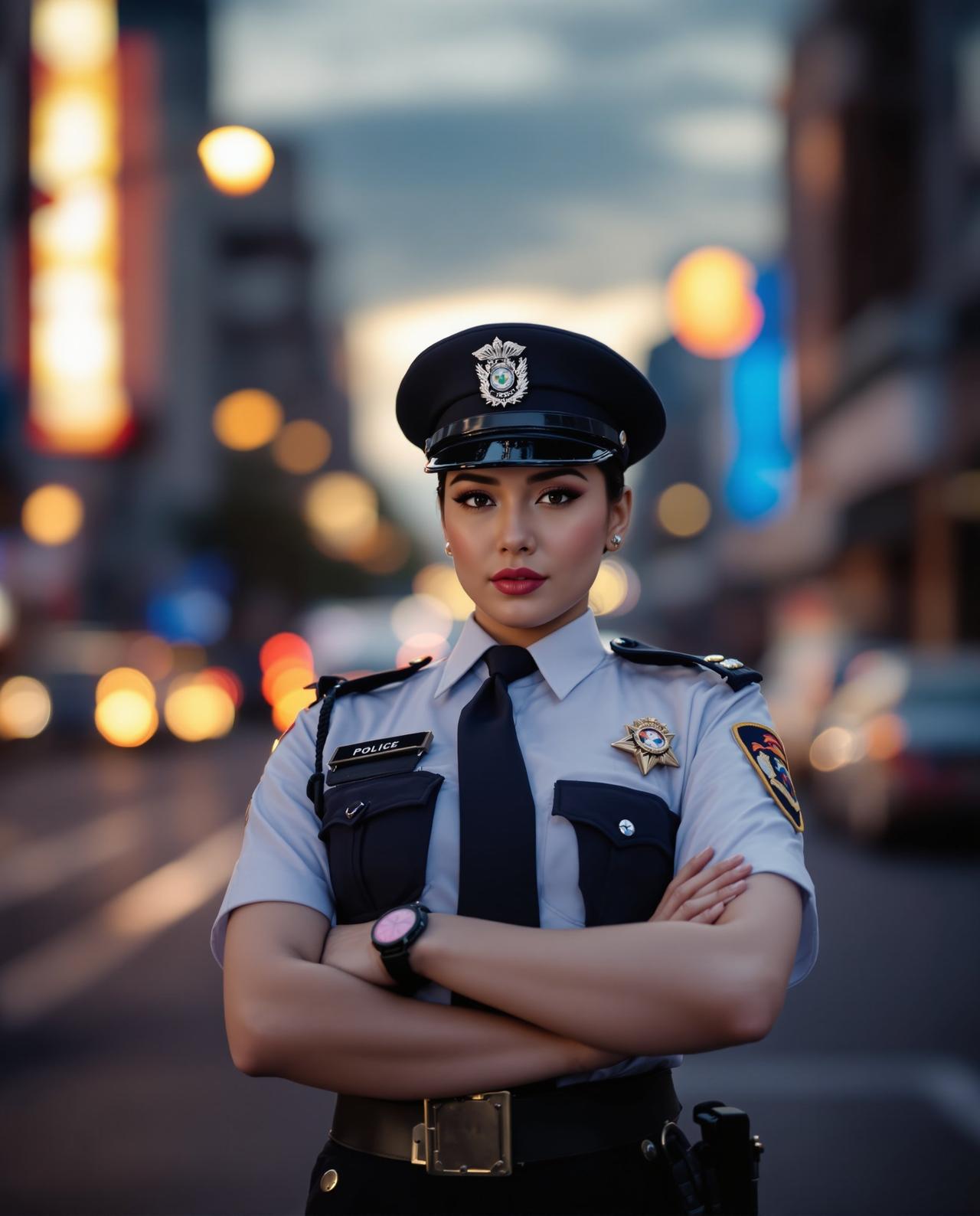 警员风采 - cos美图 - 精选高清cosplay美图欣赏二次元动漫角色还原写真图集大全唯美写真 警员风采 - 何英姿 - 制服诱惑写真