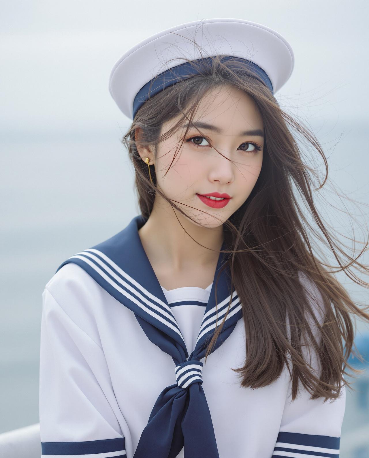 海军之梦 - cos美图 - 精选高清cosplay美图欣赏二次元动漫角色还原写真图集大全唯美写真 海军之梦 - 杨海蓝 - 制服诱惑写真