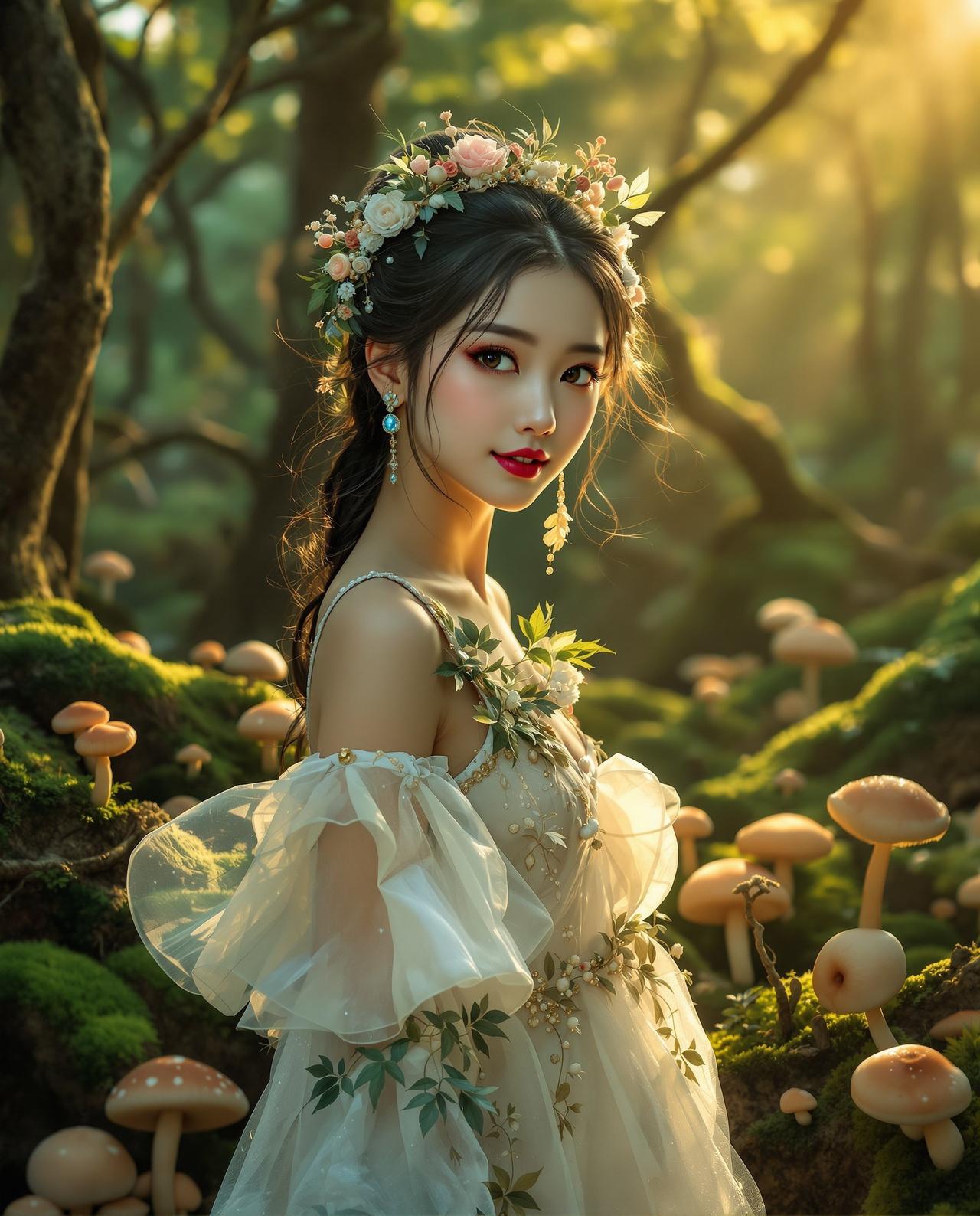 森林精灵 - cos美图 - 精选高清cosplay美图欣赏二次元动漫角色还原写真图集大全唯美写真 森林精灵 - 陈小鹿 - 可爱系写真